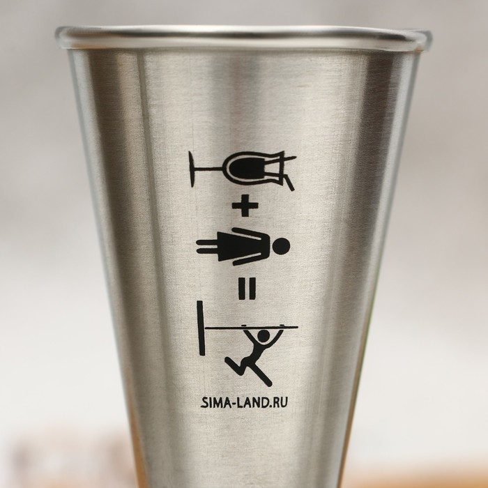 Джиггер барный, мерный стакан для коктейля «Коктейль», объем 30/50 мл