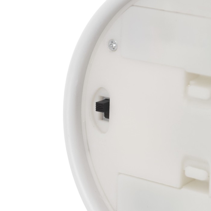 Ночник Ночник "Фонарь со свечой" LED от батареек 2хАА белый 9,5х9,5х25,5 см RISALUX