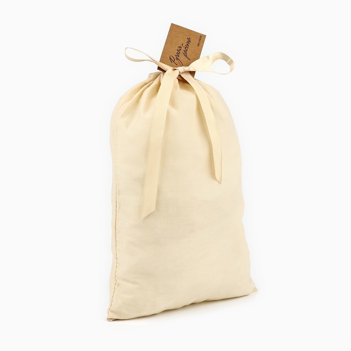 Мешок из хлопка «Ручная работа», 20 × 30 см Мешок из хлопка «Ручная работа», 20 × 30 см