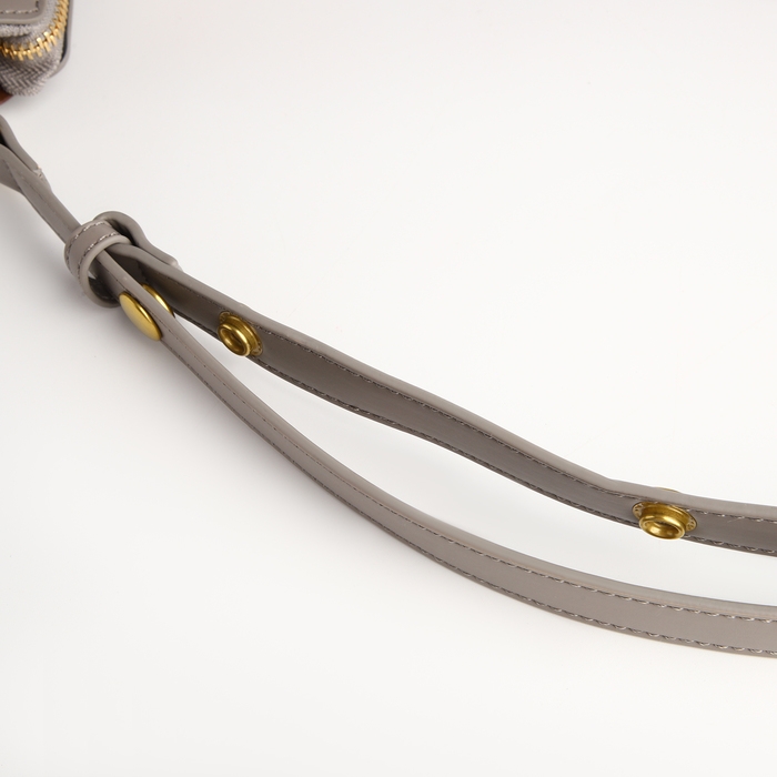 Сумка женская на молнии TEXTURA, маленький размер, цвет серый Сумка женская на молнии TEXTURA, маленький размер, цвет серый