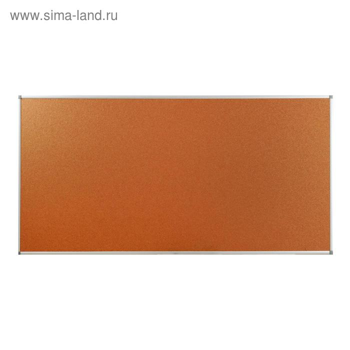 Доска пробковая 100х200 см, Calligrata, в алюминиевой рамке Доска пробковая 100х200 см, Calligrata, в алюминиевой рамке