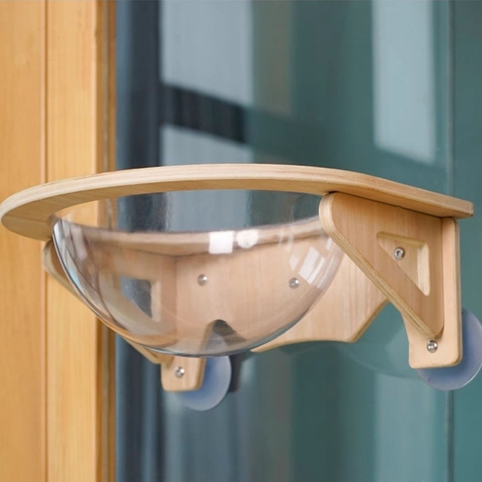 Гамак для кошки на окно, 40*40,5*15 см, вес до 8 кг, прозрачный Гамак для кошки на окно, 40*40,5*15 см, вес до 8 кг, прозрачный