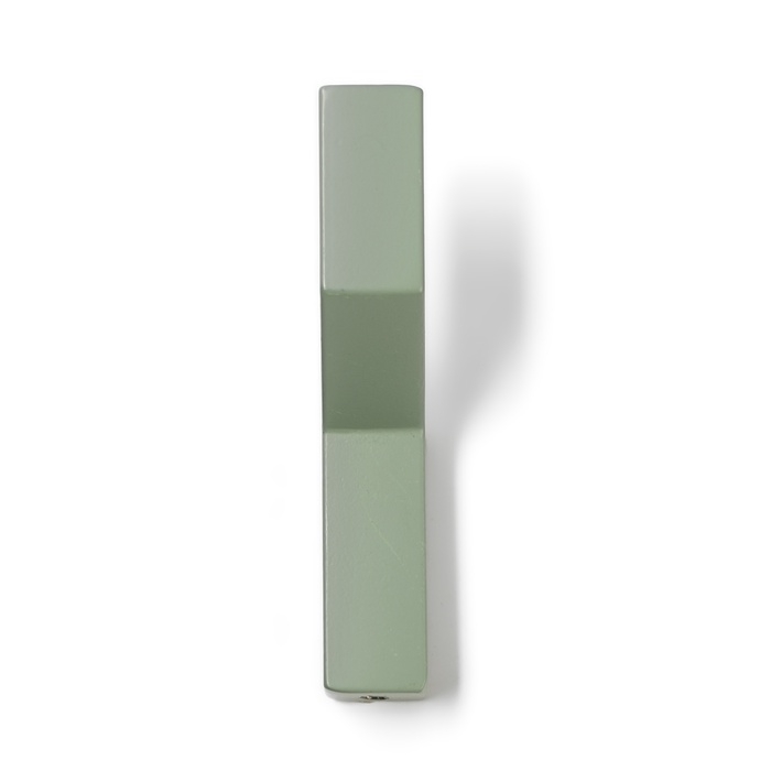 Крючок мебельный CAPPIO TRANQUILITY, однорожковый, цвет зеленый Крючок мебельный CAPPIO TRANQUILITY, однорожковый, цвет зеленый