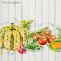 Фартук Этель Vegetable 70х60 см, 100% хлопок, репс 210 г/м2