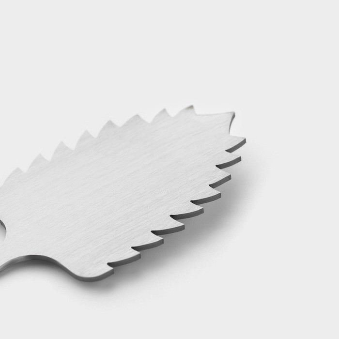 Лопатка кондитерская KONFINETTA, 20,5×4 см, рабочая часть 6×4 см, цвет серебристый Лопатка кондитерская KONFINETTA, 20,5×4 см, рабочая часть 6×4 см, цвет серебристый