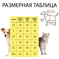 Комбинезон «Мишка», L (ДС 35 см, ОШ 35 см, ОГ 45 см)