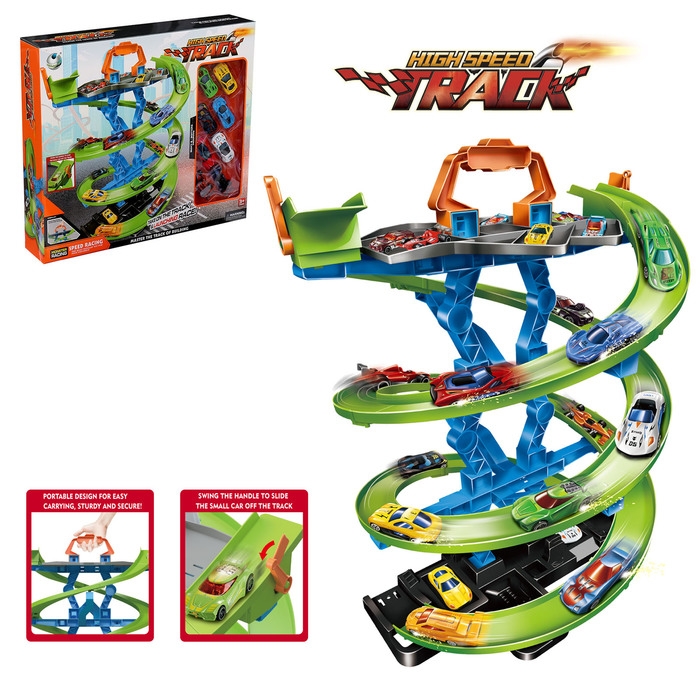 Автотрек «Виражи», в комплекте 8 машинок Автотрек «Виражи», в комплекте 8 машинок