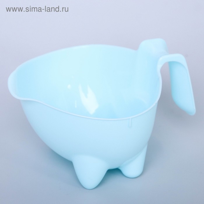Ванночка «Буль-Буль», со сливом, цвет голубой, ковш МИКС Ванночка «Буль-Буль», со сливом, цвет голубой, ковш МИКС