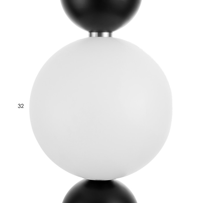 Торшер  Торшер "Балби " LED 18Вт 4000К черный 40х40х158см