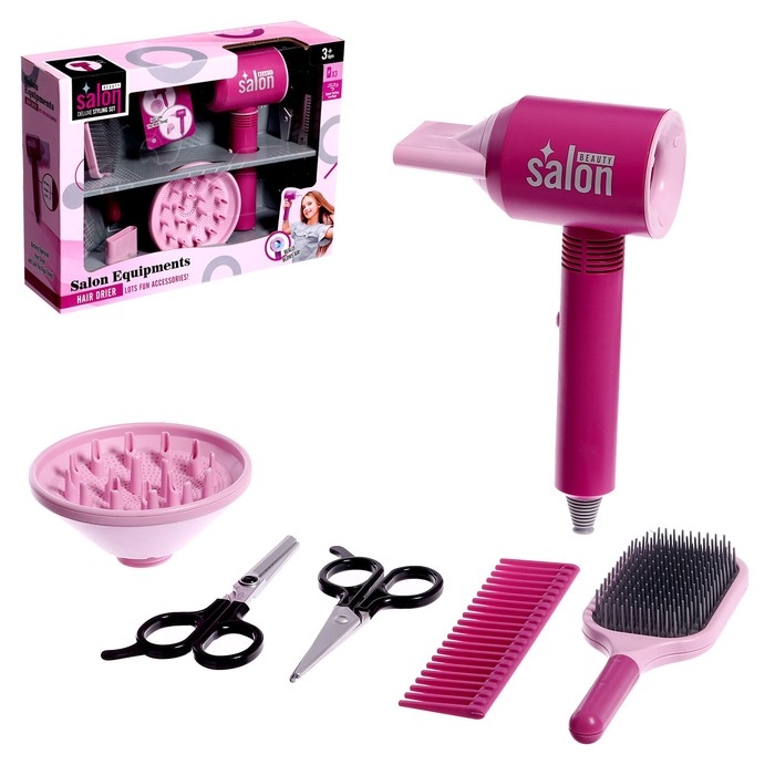 Игровой набор «Парикмахер», 7 предметов Игровой набор «Парикмахер», 7 предметов