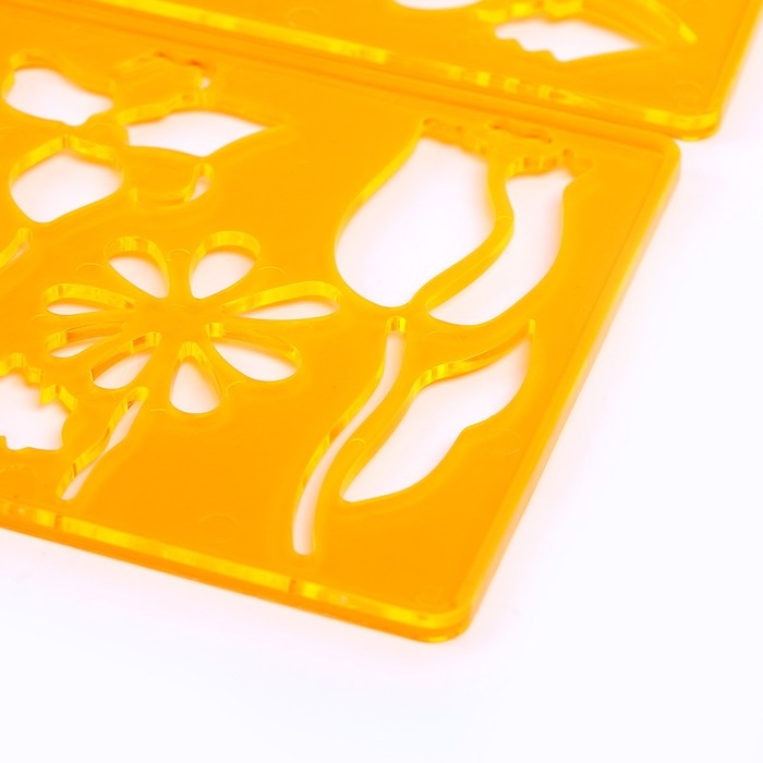 Трафарет «Цветочки», набор 2 шт. Трафарет «Цветочки», набор 2 шт.