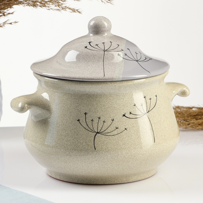 Супница  Супница "Орнамент" 1,65л / 17,5х21,5х19см, сумерки