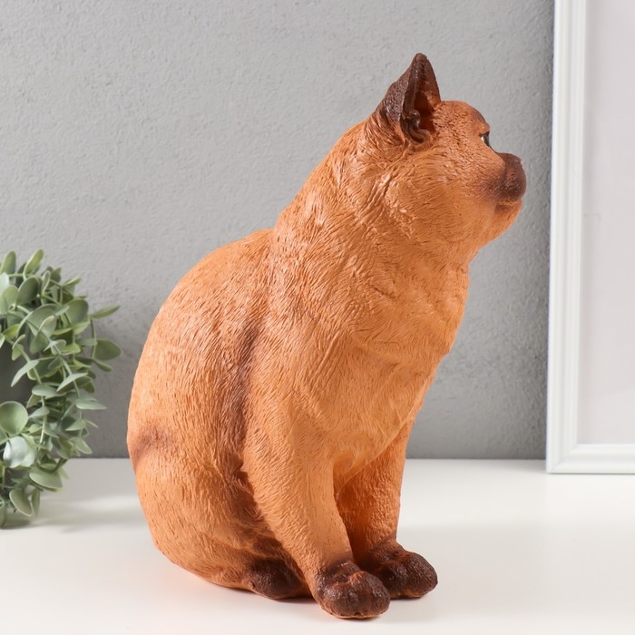 Копилка Копилка "Кошка Сиамская окраска" высота 31,5 см, ширина 16 см, длина 24 см.