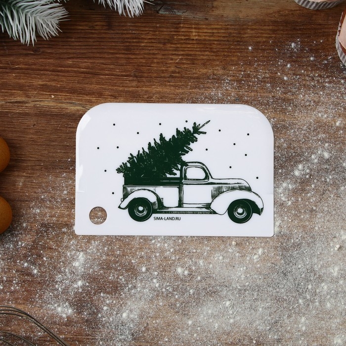 Новый год. Набор кондитерских шпателей «Рождество» 11.5×8 см, 11.2×6.5 см, 10×7 см, 3 шт Новый год. Набор кондитерских шпателей «Рождество» 11.5×8 см, 11.2×6.5 см, 10×7 см, 3 шт