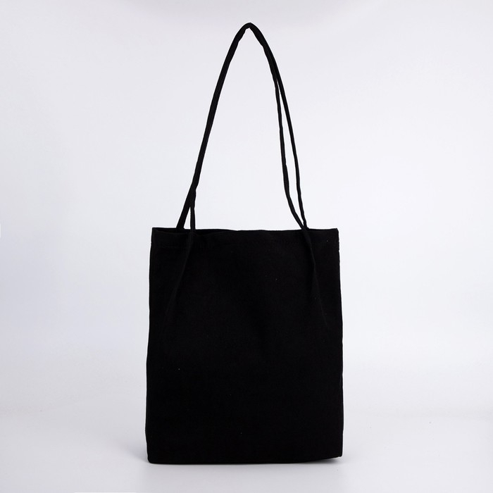 Шопер NAZAMOK, цвет чёрный, 40 х 35 см Шопер NAZAMOK, цвет чёрный, 40 х 35 см