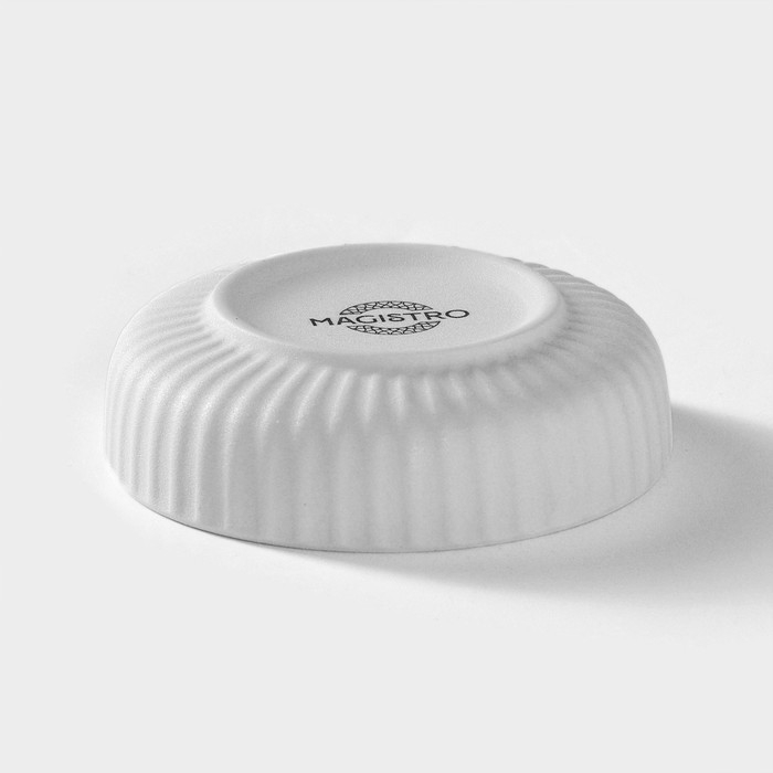 Соусник фарфоровый Magistro Line, 90 мл, фасовка 2 шт, цвет белый Соусник фарфоровый Magistro Line, 90 мл, фасовка 2 шт, цвет белый