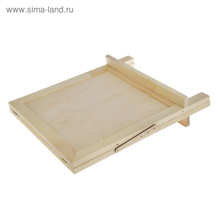 Мольберт настольный «Хлопушка», 500 х 450 х 300 мм, двусторонний, неокрашенное дерево, Calligrata Мольберт настольный «Хлопушка», 500 х 450 х 300 мм, двусторонний, неокрашенное дерево, Calligrata