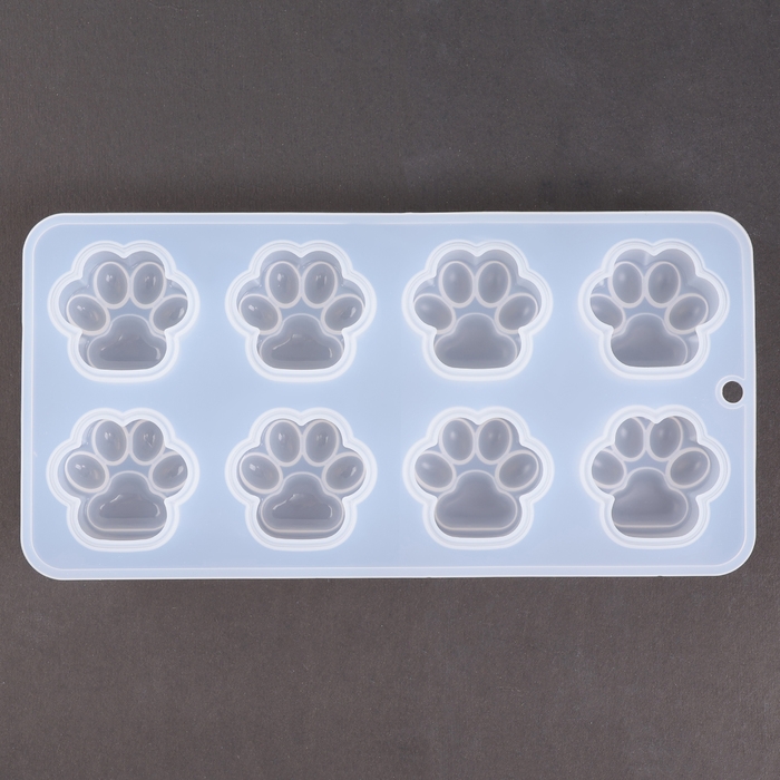 Форма силиконовая универсальная «Лапки», 13 × 26 × 3 см