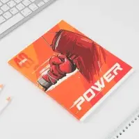 Тетрадь в клетку, 48 л., А5, на скрепке, блок №1 «Спорт» МИКС Тетрадь в клетку, 48 л., А5, на скрепке, блок №1 «Спорт» МИКС