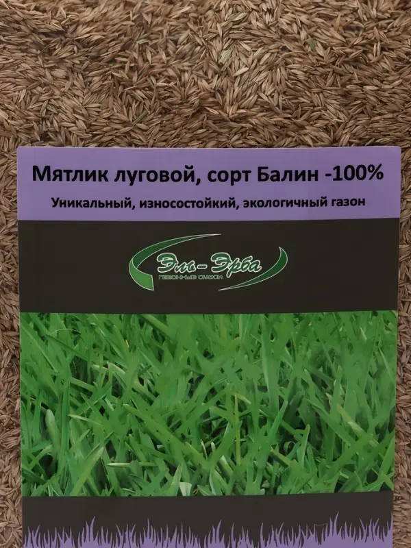 Газонная трава &laquo;Мятлик луговой&raquo; 0.5 кг
