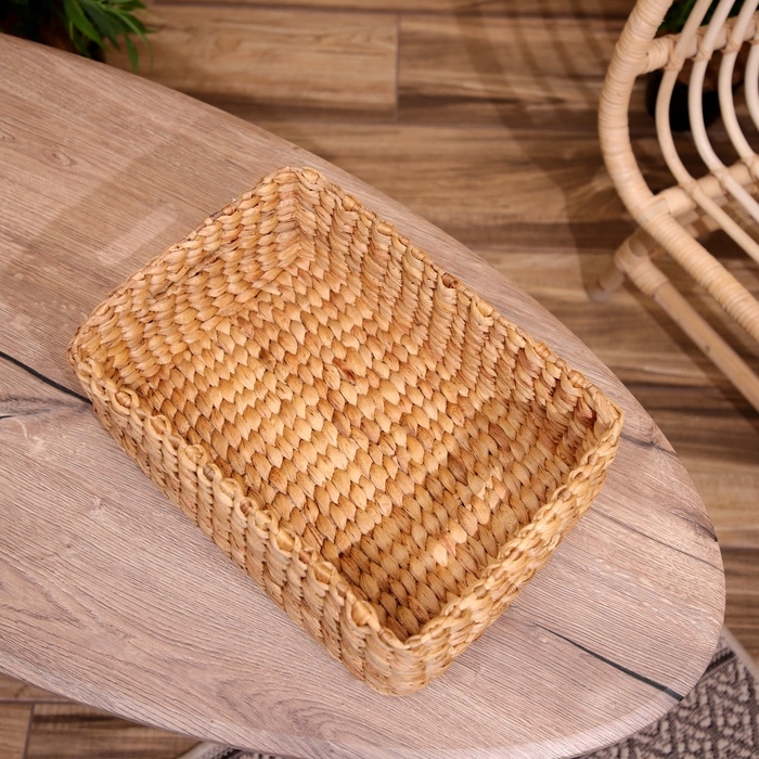 Корзина плетёная 35х25х12 см Корзина плетёная 35х25х12 см