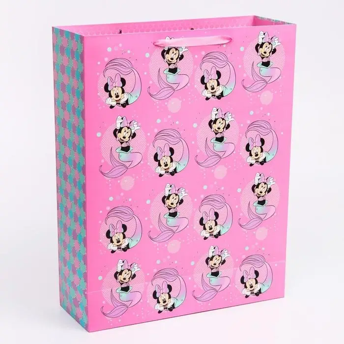 Пакет подарочный, 31х40х11 см, упаковка, Минни Маус