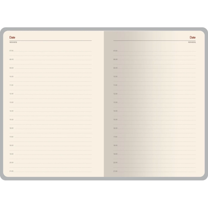 Ежедневник недатированный А5 LYON черный, 136л 3-684/03