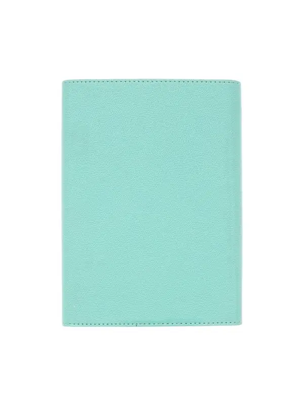 Органайзер на кольцах, A5, с клапаном, 80л, линия, к/зам, Бирюзовый Органайзер на кольцах, A5, с клапаном, 80л, линия, к/зам, Бирюзовый