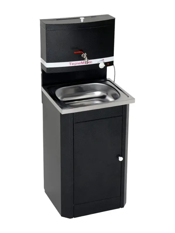 Умывальник &laquo;ТермМикс&raquo;, с ЭВН, нержавеющая мойка, 1250 Вт, 17 л, цвет серебро