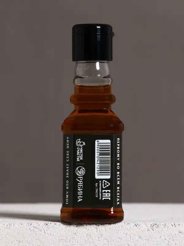 Гель для душа во флаконе виски &laquo;Крутой мужик&raquo;, 100 мл, аромат древесный