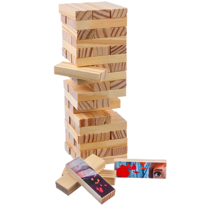 Падающая башня + пазлы, Холодное сердце Падающая башня + пазлы, Холодное сердце