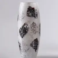 Ваза &laquo;Арианна&raquo;, туман, овал, h=26 см, стекло