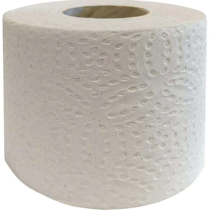 Бумага туалетная 1-сл.бел.перф.,тис.,54м 48рул/уп _Л