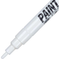 Маркер лаковый ICO M51 белый 1-1,5 мм