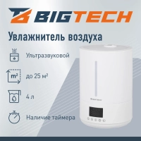 Увлажнитель BigTech ZSH001  (4 л. электр. С пультом)