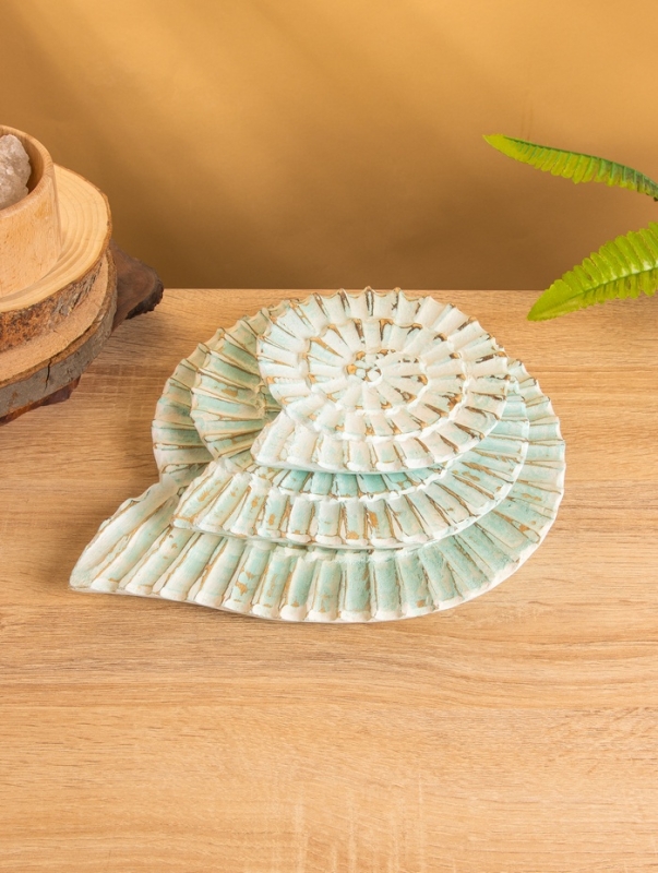 Набор сувенирный «Ракушки», 30 см, 22 см, 17 см, дерево, бирюзовый Набор сувенирный «Ракушки», 30 см, 22 см, 17 см, дерево, бирюзовый