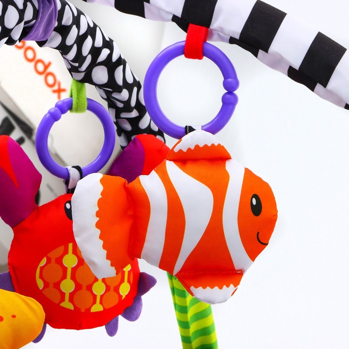 Развивающий коврик 3 в 1 «Черепаха», 68x68 см, 30 цветных шариков, 4 игрушки, Крошка Я Развивающий коврик 3 в 1 «Черепаха», 68x68 см, 30 цветных шариков, 4 игрушки, Крошка Я