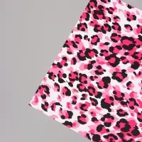 Пленка для цветов, "Эклер", бело-розовый, 57х57 см