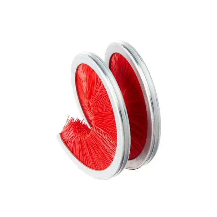 Щётка для чистки цепи TORSO, 360&deg;, красная