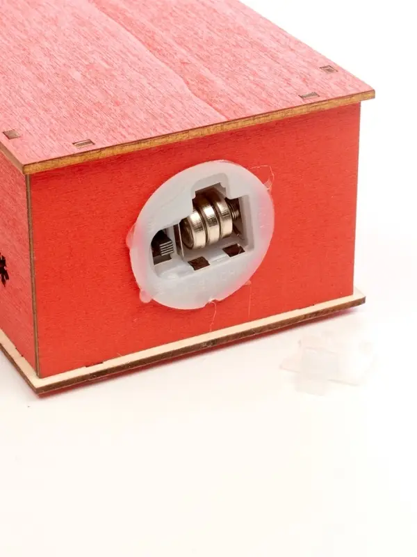 Ёлочная игрушка &laquo;Снеговик&raquo; 11&times;8 см, подвеска, от батареек AG10&times;3, свечение тёплое белое