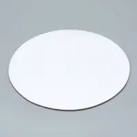 Коробка под торт 2 окна, с ручками, белая, + подложка 2.5 золото - белый, 28&times;28&times;20 см