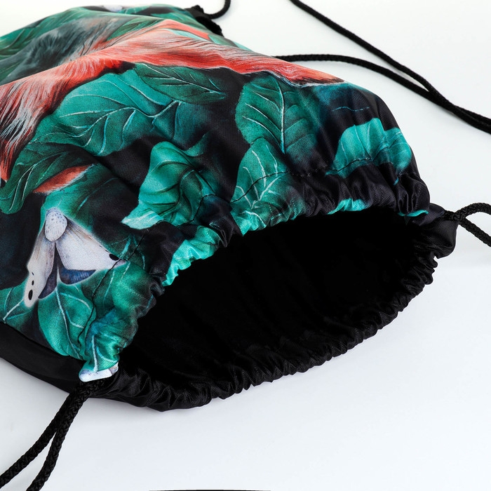 Мешок для обуви на шнурке, цвет зелёный Мешок для обуви на шнурке, цвет зелёный