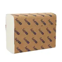 Бумажные полотенца Z-сложения SoffiPro Comfort 21*19,двухслойные,150 шт