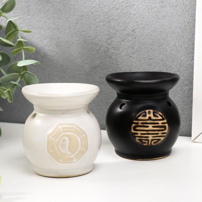 Аромалампа Аромалампа "Печать" 8x7,5x7,5 см МИКС