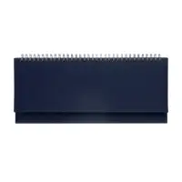 Планинг недатированный 100 х 300 мм, 56 листов, на гребне, обложка из искусственной кожи, синий Планинг недатированный 100 х 300 мм, 56 листов, на гребне, обложка из искусственной кожи, синий