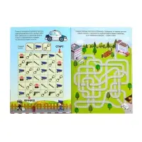 Наклейки многоразовые «Спецтехника», 12 стр. Наклейки многоразовые «Спецтехника», 12 стр.