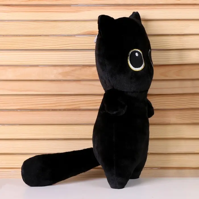 Мягкая игрушка &laquo;Кот&raquo;, 30 см, чёрная