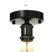 Светильник 2465/1 E27 40Вт черный 13,5х13,5х8,5 см BayerLux