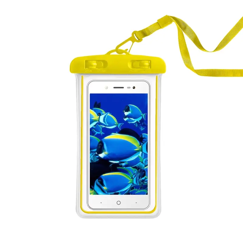 Чехол влагоустойчивый max 6,7 Чехол влагоустойчивый max 6,7" светящийся желтый