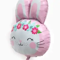 Воздушный шар фольгированный 28" &laquo;Зайка&raquo;